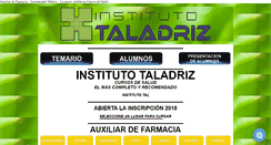Desktop Screenshot of institutotaladriz.com.ar